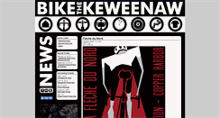 Desktop Screenshot of bikethekeweenaw.com
